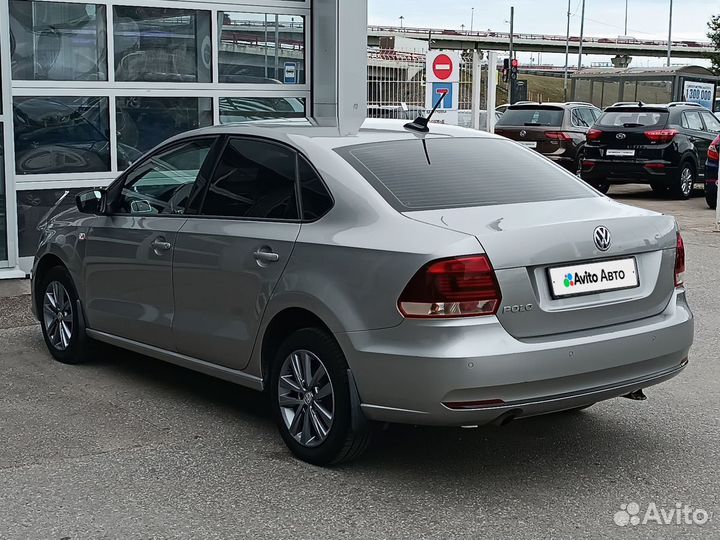 Volkswagen Polo 1.6 AT, 2019, 112 000 км