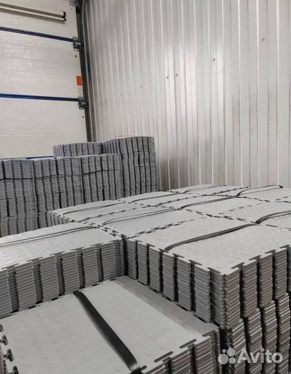 Модульная плитка пвх в фитнес зал