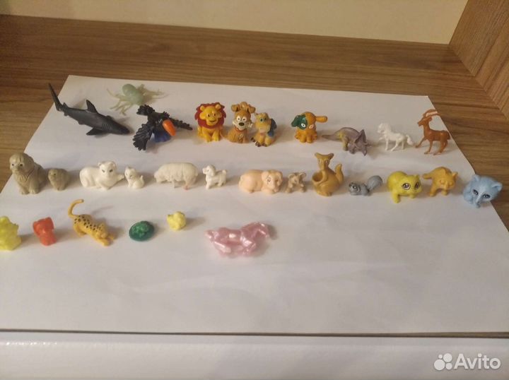 Киндер сюрпризы животные
