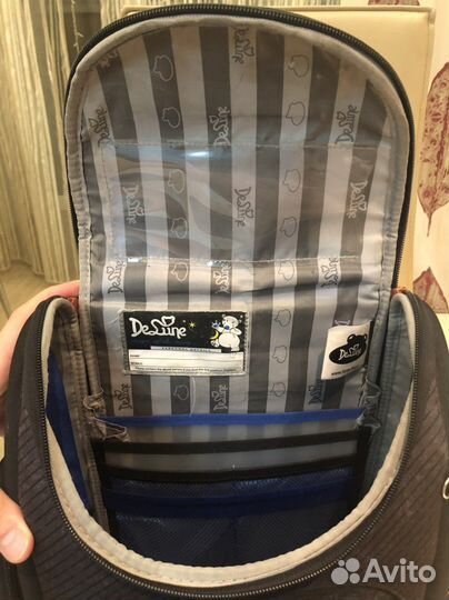 Рюкзак школьный для мальчика ортопедический Delune