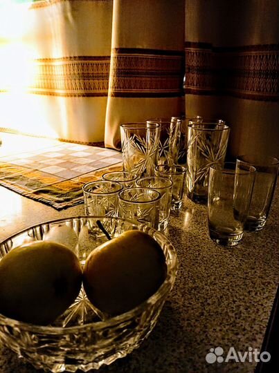 Хрустальные вазы 50-х и 70-х. Без дефектов