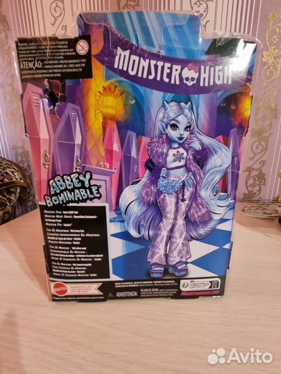 Кукла Монстер Хай Эбби 3 поколение