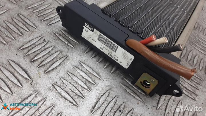 Электрический радиатор отопителя (тэн) Peugeot 406