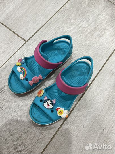 Продам crocs для девочки размер 29-30 с-12