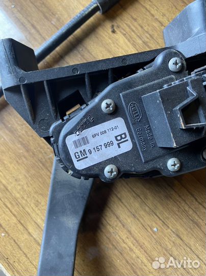 Педаль газа Opel Astra H