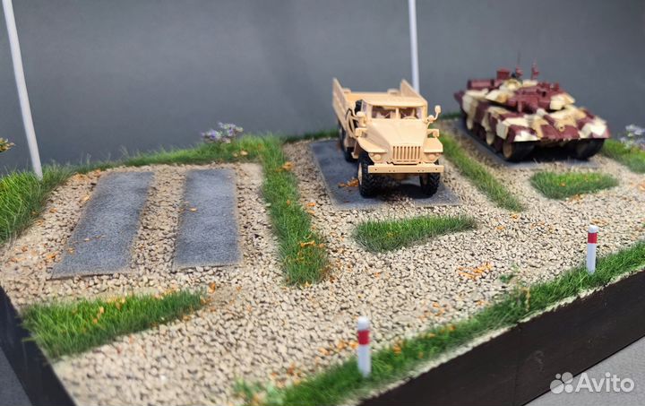 Готовая подставка и диорама Hobby Expert AM7341