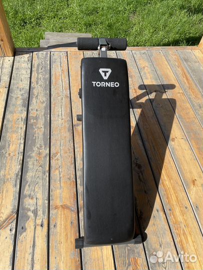 Скамья для пресса тренажер torneo