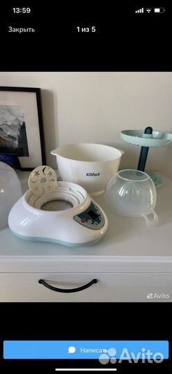 Стерилизатор подогреватель для бутылочек