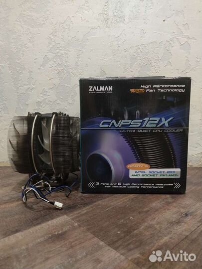 Кулер Zalman cnps12x Ultra Quiet CPU cooler