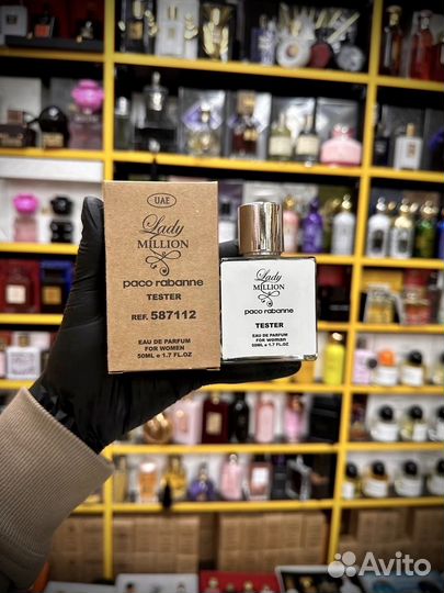 Paco rabanne lady 1 million оригинальный тестер