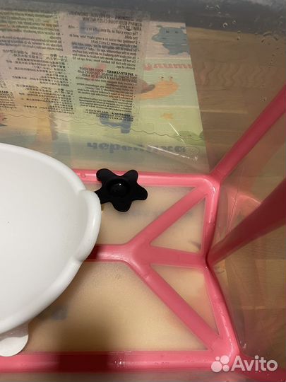 Stokke flexi bath ванночка складная и горка к ней