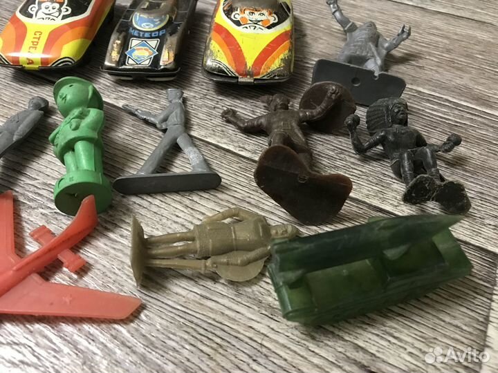 Металлические, оловянные, пластиковые игрушки СССР