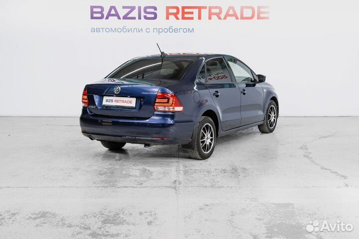 Volkswagen Polo 1.6 AT, 2017, 77 166 км
