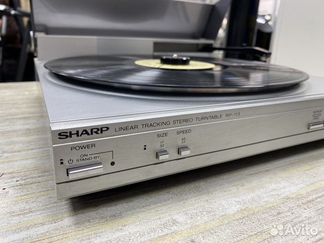 Проигрыватель винила Sharp RP-113H Japan купить в Москве | Электроника ...