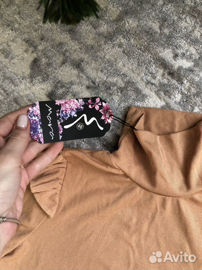 Водолазка в рубчик