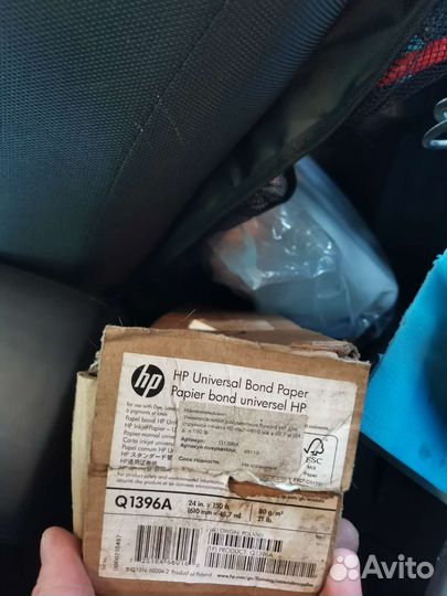 Бумага HP для плоттера, принтера q1396a