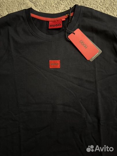 Футболка мужская hugo boss, L, новая