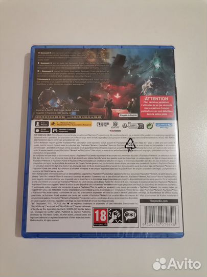 Remnant 2 ps5 новый диск