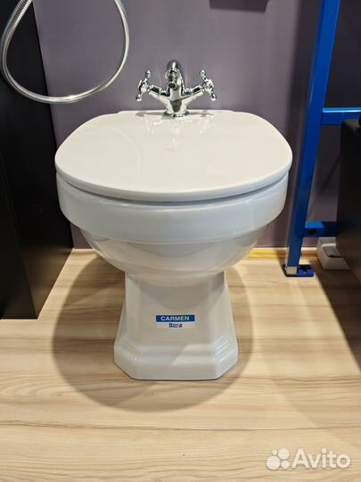 Биде напольное Roca Carmen