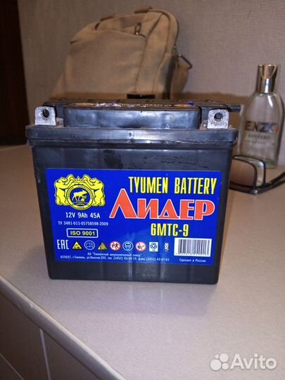 Аккумулятор 12 вольт для мотоцикла