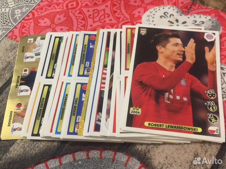 Наклейки Panini fifa 365 2021