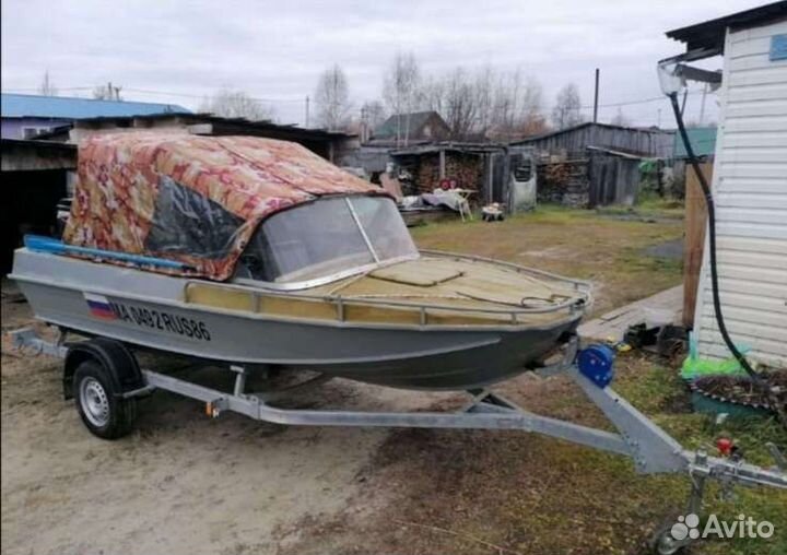 Казанка 5м4+ мотор Mercury60+ прицеп мзса 2021