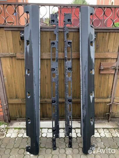 Накладки на порог Mercedes ml 166