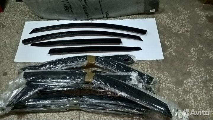 Ветровики дефлектора Sportage Sorento Rio Cerato