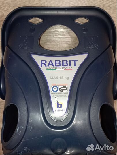 Велокресло детское Bellelli Rabbit EN14344