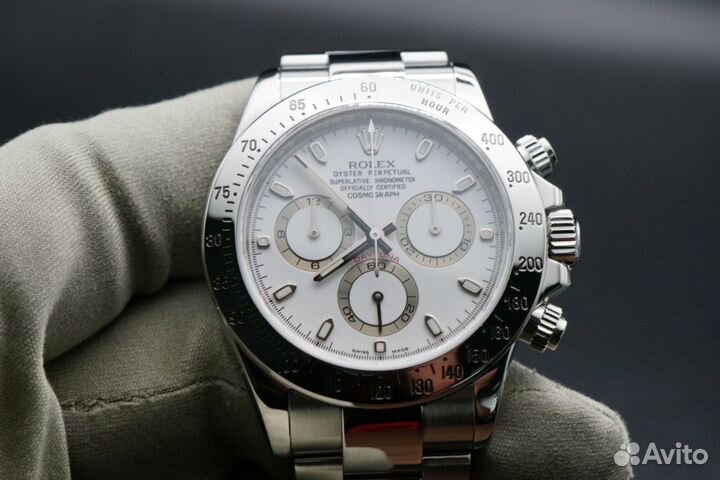 Rolex Cosmograph Daytona White Dial 40mm 116520