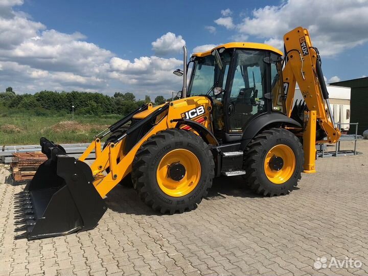 Услуги экскаватора погрузчика jcb аренда