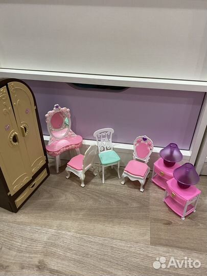 Мебель,аксессуары,одежда, куклы, barbie