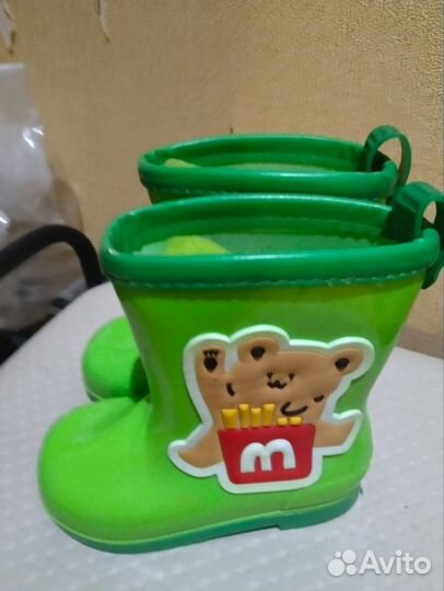 Детские резиновые сапоги