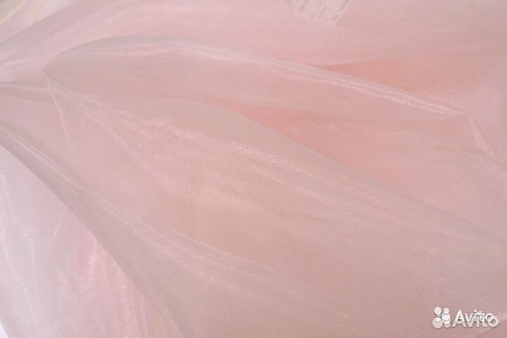 Тюль с розами