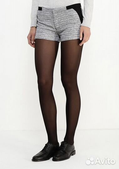 Плотные тканевые шорты Oodji