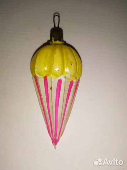 Елочные игрушки СССР парашют