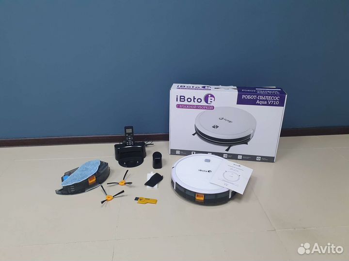Робот пылесос iboto v710 сухая и влажная уборка