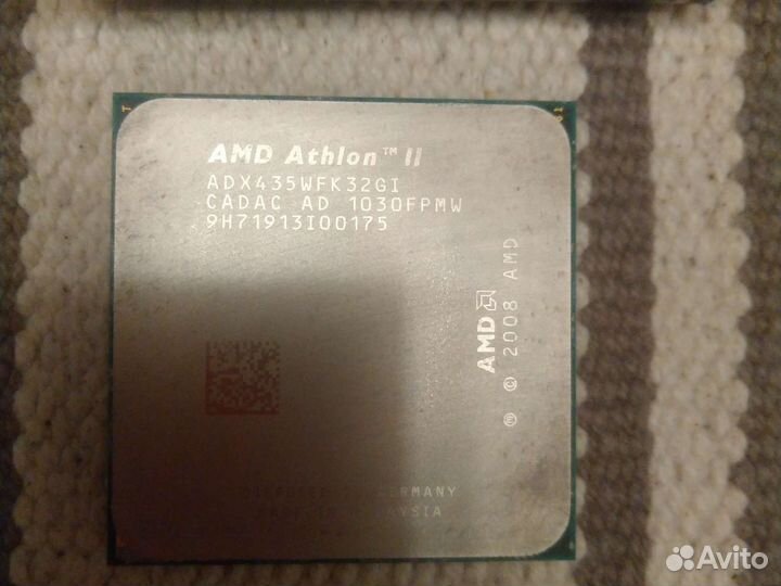 Процессор Athlon II 435