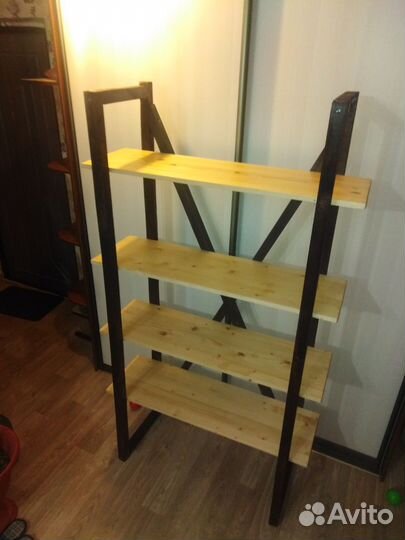 Стеллаж в стиле лофт бу