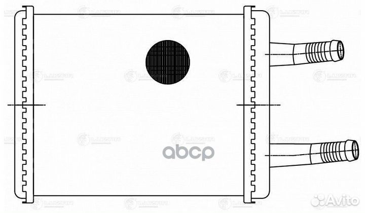 Радиатор отопителя салона газ 31105 волга С дви