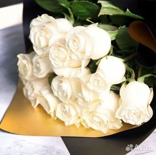 Розы высокие Доставка цветов