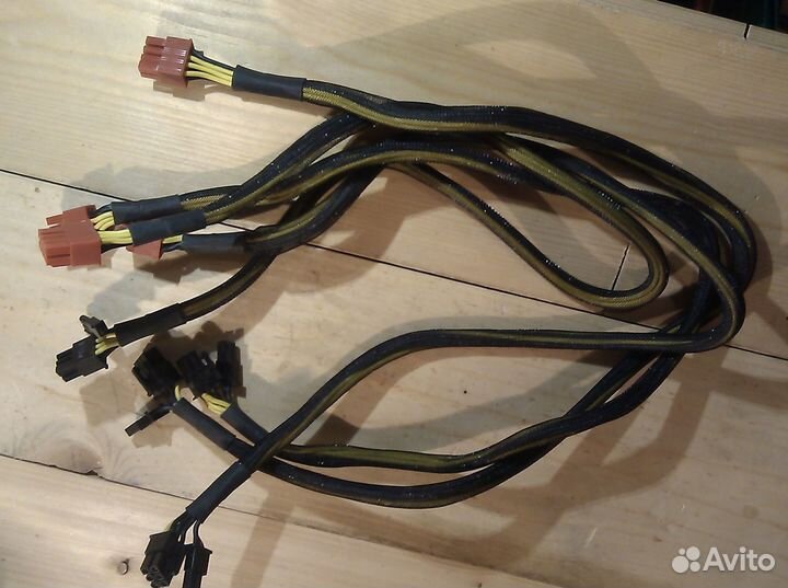 Для модульного блока питания PCI-E 8pin на 6pin и