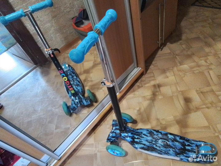 Самокат детский трехколесный