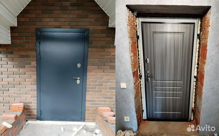 Двери входные металлические