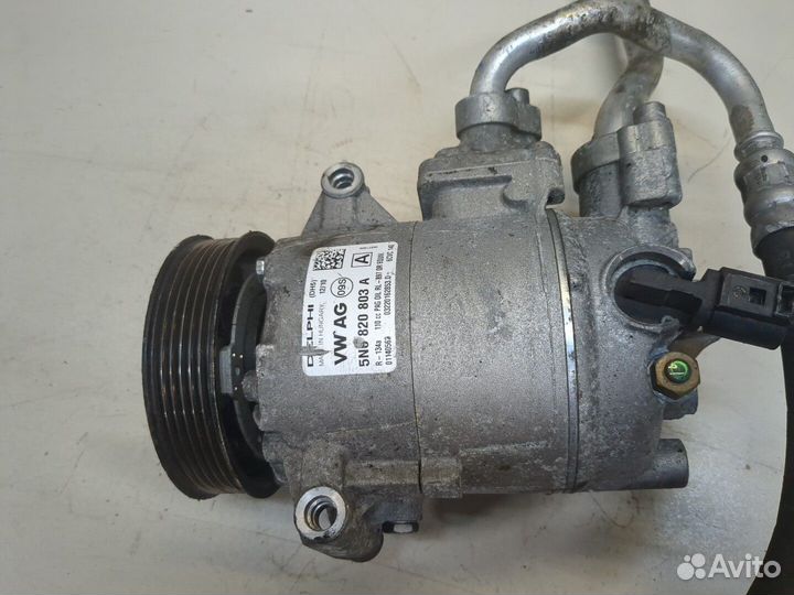 Компрессор кондиционера Volkswagen Golf 6, 2010