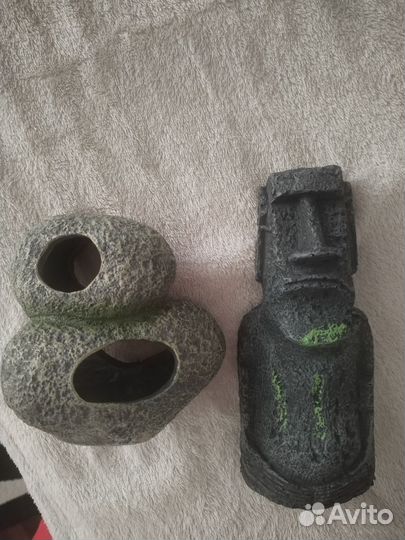 Декорации для аквариума террариума