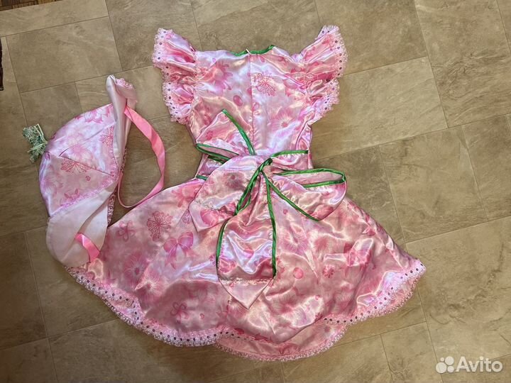 Карнавальный новогодний костюм Дюймовочка