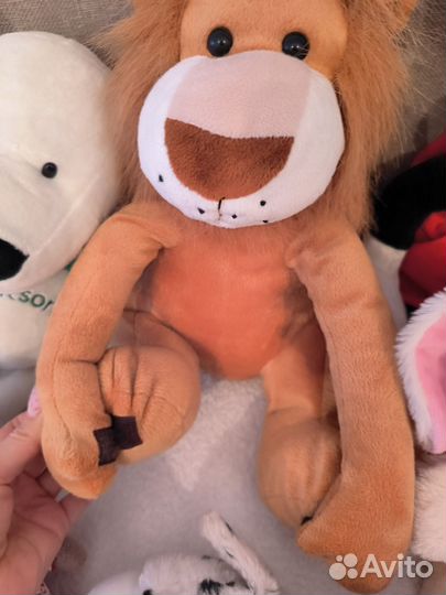 Игрушки мягкие пакетом