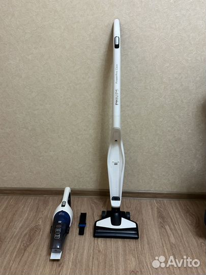 Вертикальный пылесос Philips PowerPro duo