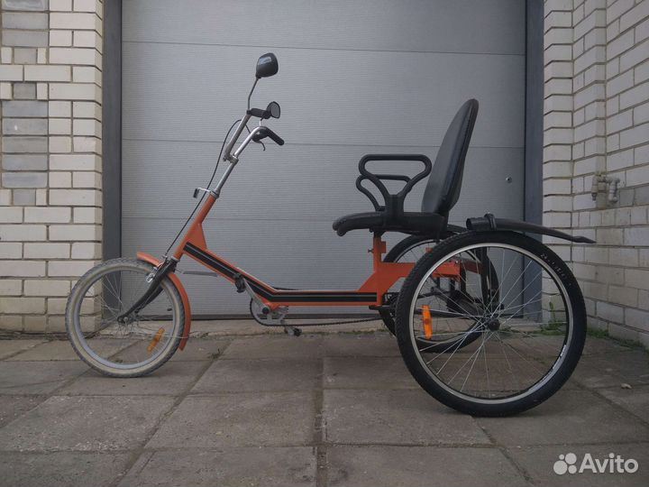 Велосипед трехколесный грузовой